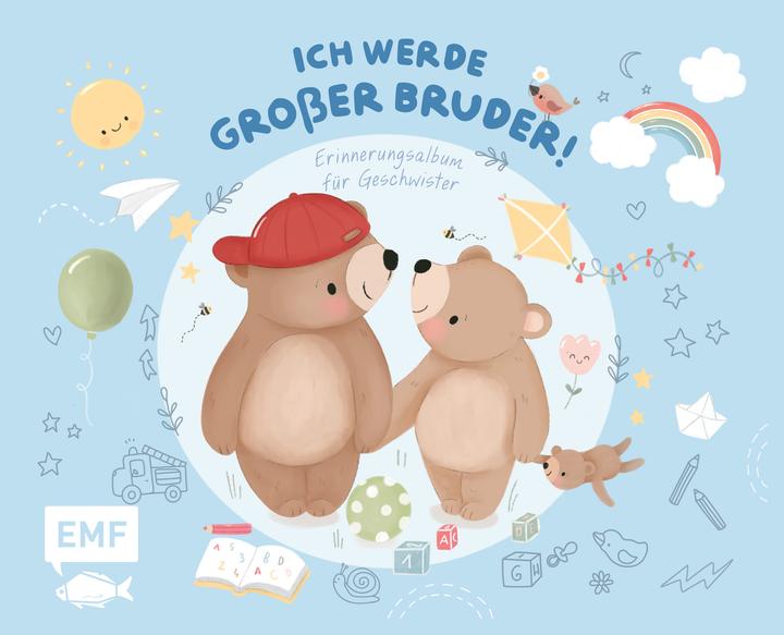 Image du produit Album souvenir pour frères et soeurs : Je vais être grand frère!