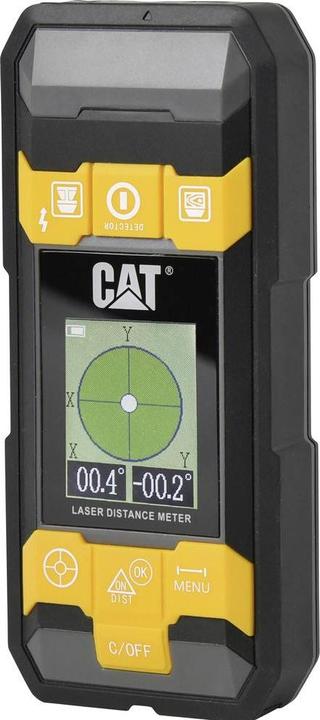 Image du produit Cat Télémètre laser 4en1 avec laser à lignes croisées Plage de mesure (m (40 m, 670 nm)