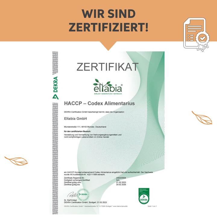 Produktbild Eltabia Bio Hagebutten Kapseln 100 (100 Stück, Kapseln)