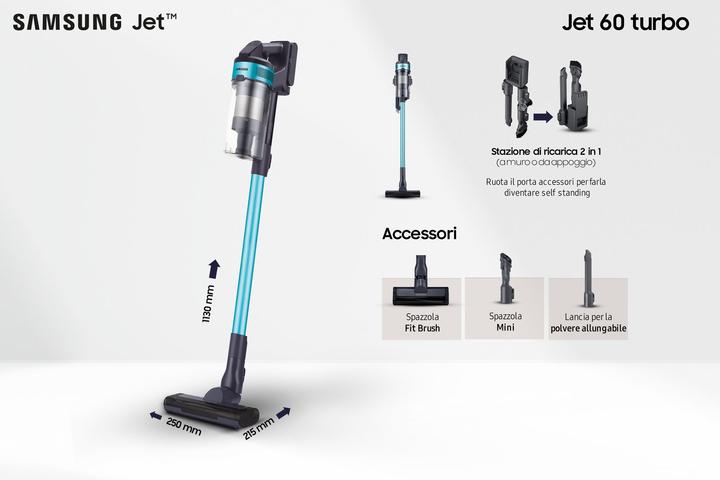 Produktbild Samsung Jet 60 Turbo Elektrobesen ohne