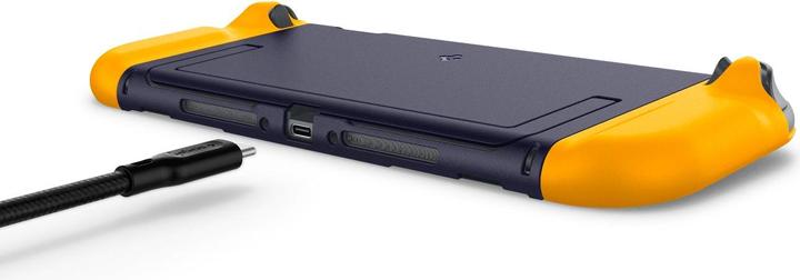 Actual product image Spigen - Protective Case Nano Pop- for Nintendo Switch 2, with Kickstand - Blueberry Navy (Switch)