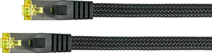 Image du produit Python ® Series Câble patch RJ45 avec câble brutCat.7, protection de nez d'encliquetage (RNS®) et tresse (S/FTP, CAT7, 25 m)