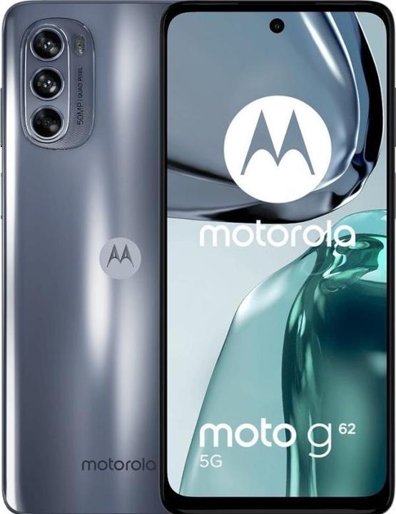 Immagine prodotto Motorola Moto G62 5G EU (128 GB, Grigio notte, 6.50", Doppia SIM Ibrida, 50 Mpx, 5G)