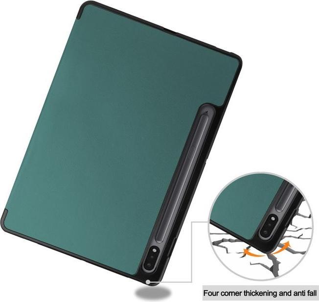 Image du produit MU Classic Étui en cuir pliable trois fois (Galaxy Tab S8)