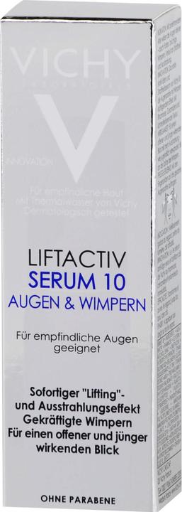 Image du produit Vichy Sérum liftant 10 Yeux & Cils (Sérum, 15 ml, Jour + nuit)