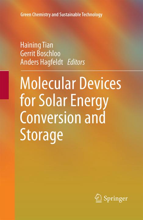 Actual product image Molecular Devices for Solar Energy Conversion and Storage (Gerrit Boschloo, Anders Hagfeldt, Haining Tian, 2019)