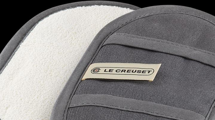 Image du produit Le Creuset Jeu de 2 protections de poignées de casseroles (100% coton, Toile, Tissu éponge)