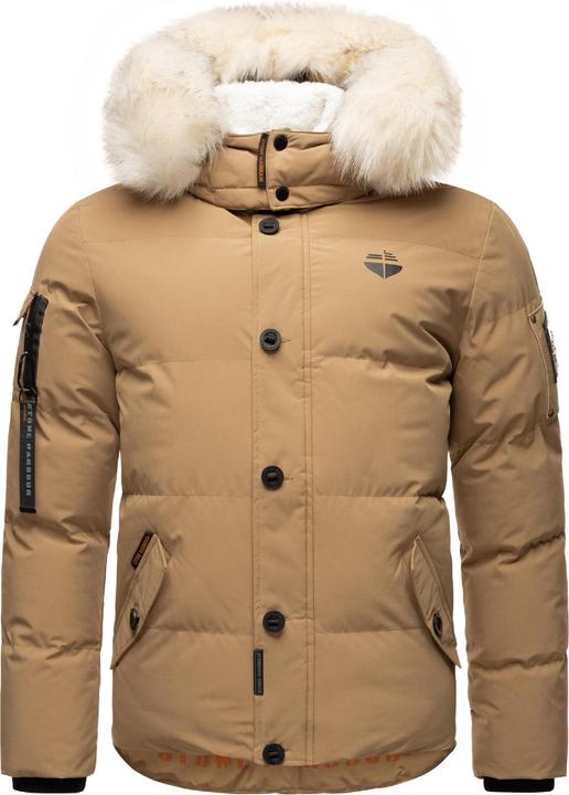 Light Brown mit weissem Fell