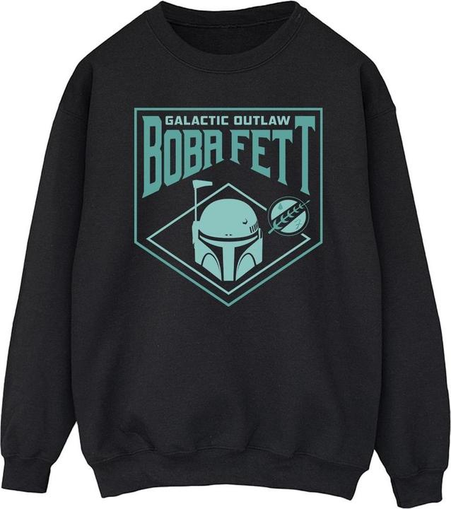 Star Wars The Book Of Boba Fett Galactic Helm Chest Sweatshirt (XXL)