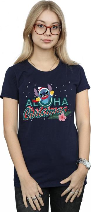 Produktbild Disney Lilo And Stitch Aloha Christmas TShirt (M)