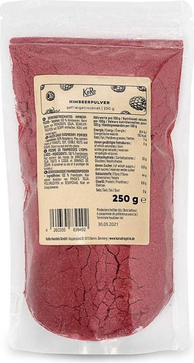 KoRo Gefriergetrocknetes Himbeerpulver (250 g)
