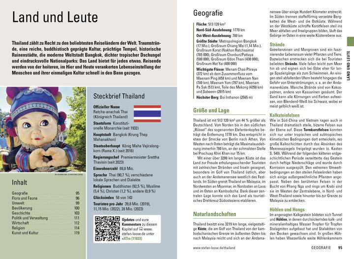Produktbild Stefan Loose Reiseführer Thailand, Der Süden (Deutsch, Renate Loose, Stefan Loose, Markus Markand, Moritz Jacobi, Volker Klinkmüller, Mischa Loose, Andrea Markand, 2024)