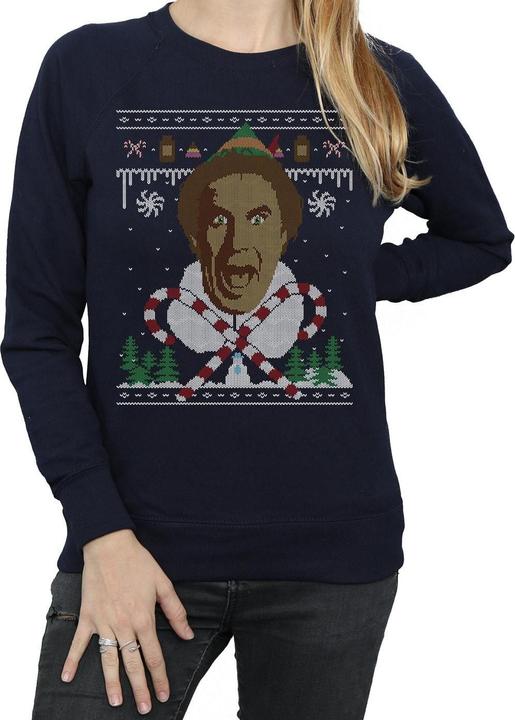 Produktbild Elf Christmas Fair Isle Sweatshirt (XL)