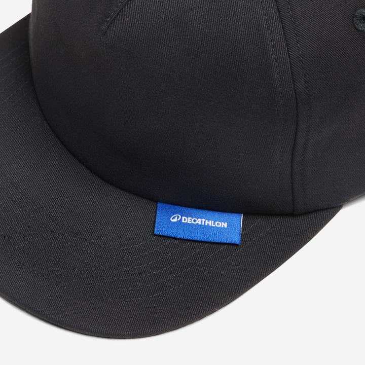 Produktbild Decathlon Cap 6 Panel flacher Schirm - schwarz