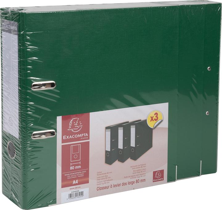 Actual product image Exacompta Folder (A4, 75 mm, 3 Piece)