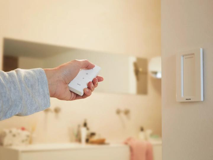 Actual product image Philips Hue dimmer switch