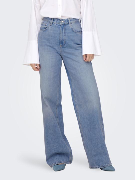 Produktbild Only ONLHOPE Hohe Taille Weiter Beinschnitt Jeans Jeans mit weitem Bein (26)
