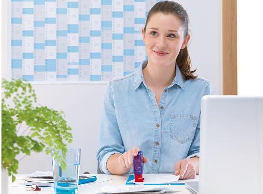 Image du produit tesa Tampons adhésifs ecoLogo, pastilles adhésives double face pour coller rapidement le papier, le