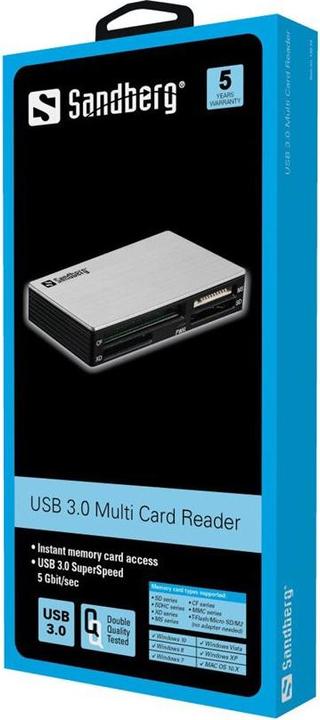 Produktbild Sandberg USB 3.0 Multi Card Reader (USB 3.0)
