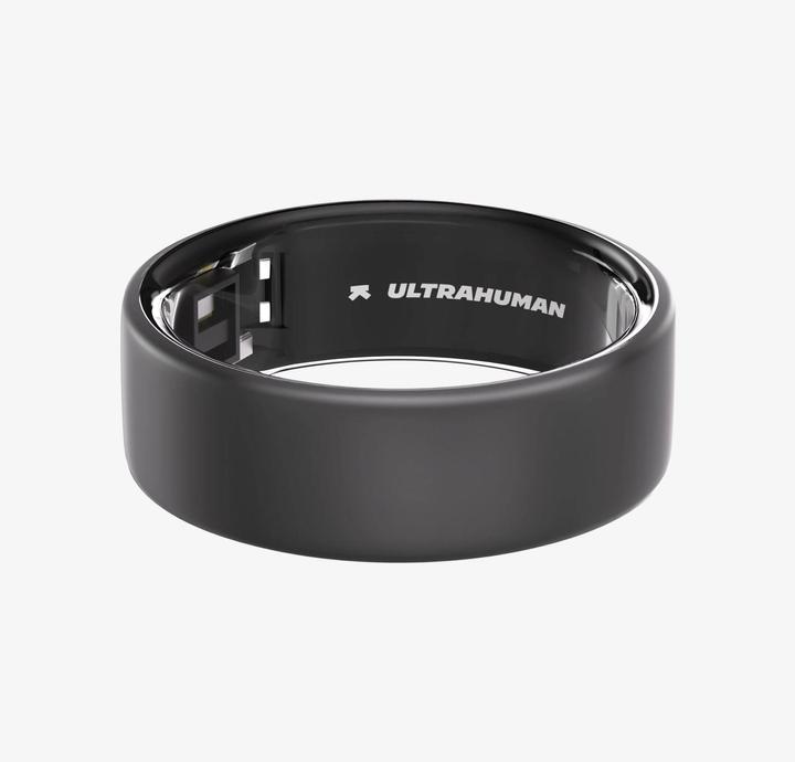 Actual product image Ultrahuman Ring Air- Size-08- Matt Grey (8, Grey Mat)