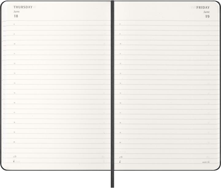 Produktbild Moleskine Geschäftsagenda Daily (13 x 21 cm, Englisch)