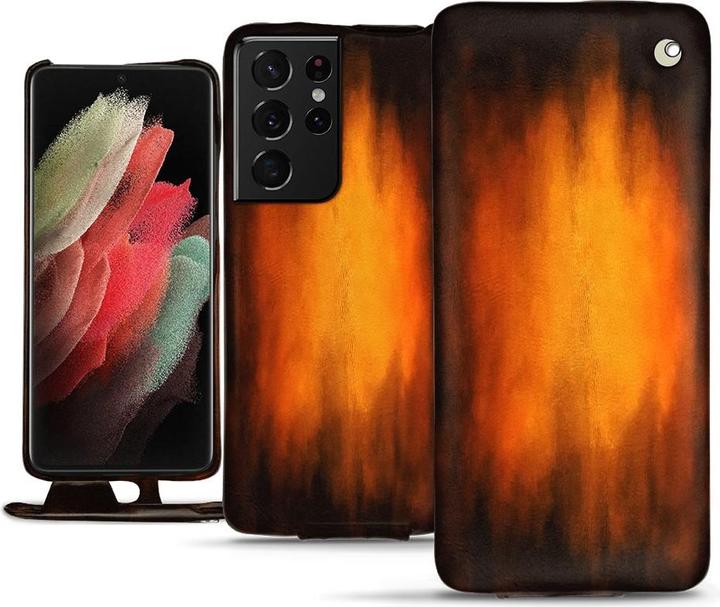 Produktbild Noreve Lederschutzhülle vertikal (Samsung Galaxy S21 Ultra)