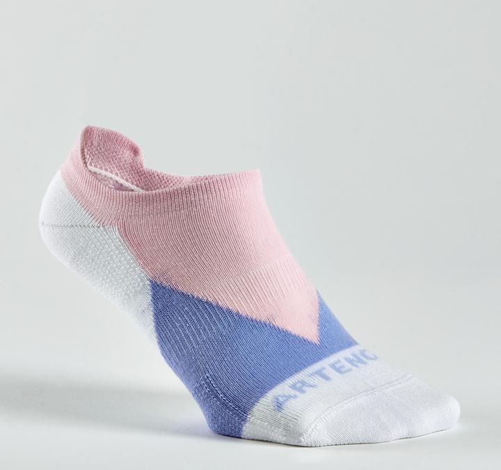 Produktbild Artengo Tennissocken Low 3er-Pack - RS 160 Color Block rosa (35, 38)