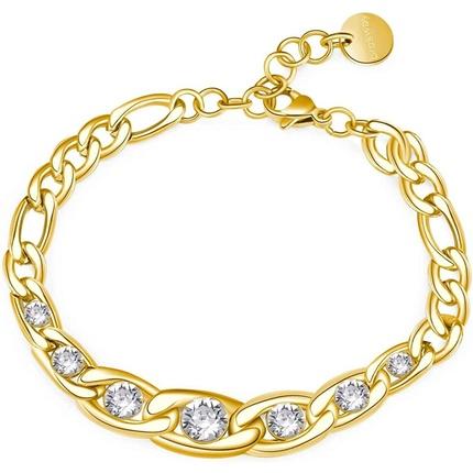 Immagine prodotto Brosway Bracciale in acciaio placcato oro con cristalli Symphonia BYM104