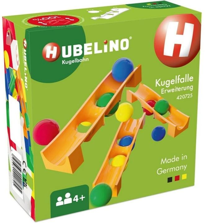 Hubelino Kugelbahn Falle Erweiterung