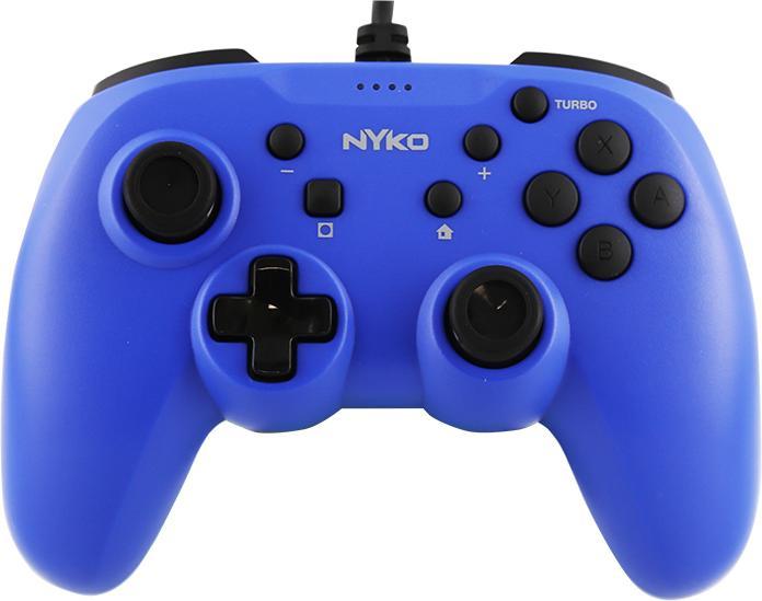 Actual product image Nyko Prime Wired Controller - Blue For Switch (Switch)