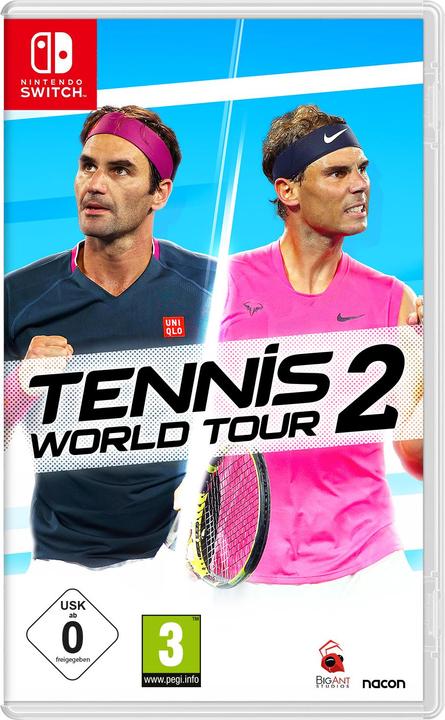 Actual product image Nacon Gaming Tennis World Tour 2 (Switch Lite, Switch OLED, Switch, Multilingual)