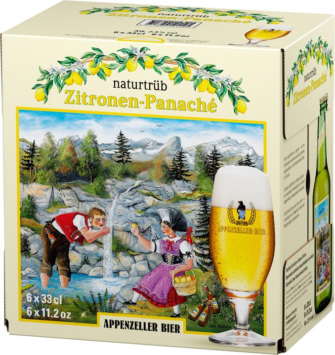 Produktbild Appenzeller Bier Panaché (6 x 33 cl)