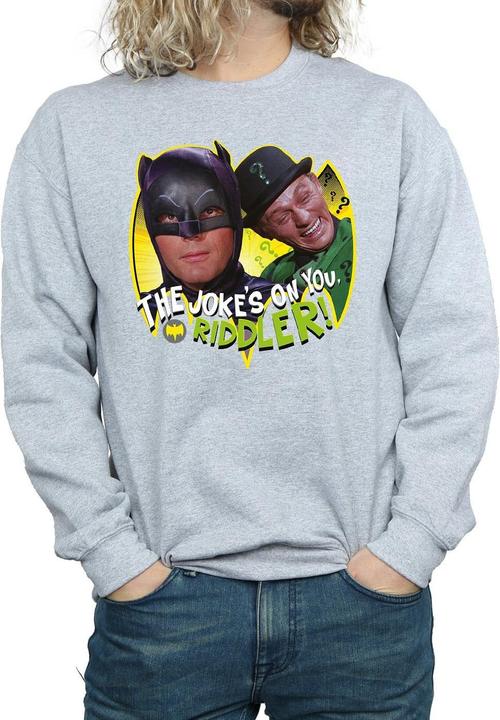 Produktbild Batman TV Serie Der Riddler Witz Baumwolle Sweatshirt (S)