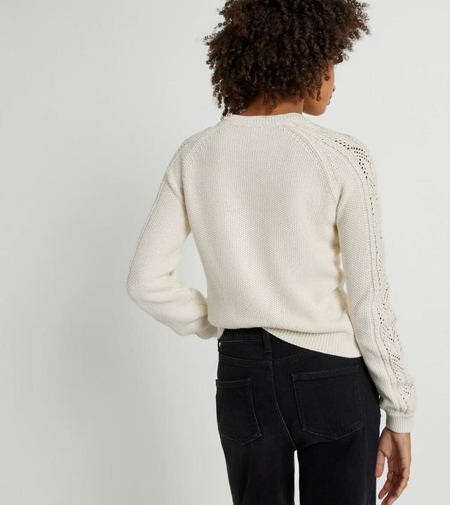 Produktbild La Redoute Collections Cardigan aus Pointelle-Strick (XS)