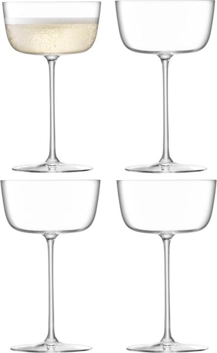 Produktbild LSA Borough Cocktailschale 240ml Klar x 4 (2.40 dl, 4 x, Aperitifgläser)