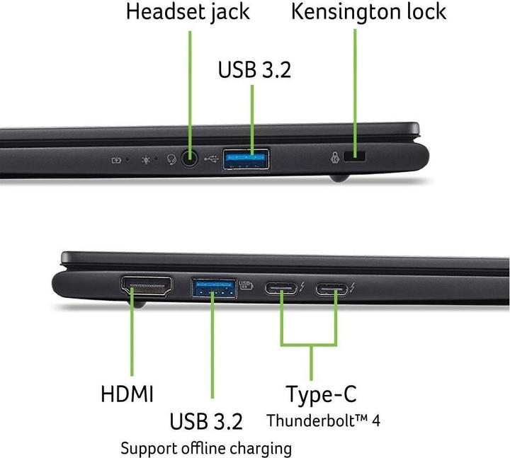 Immagine prodotto Acer TravelMate P6 (14", Intel Core Ultra 7 268V, 32 GB, 1000 GB, CH)