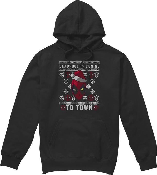 Deadpool Coming To Town Kapuzenpullover