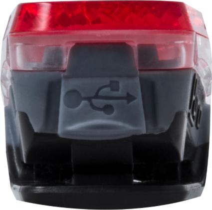 Actual product image Spanninga rear light PYRO XB + batteries (SNG-999144) (20 lm, 20 lm)