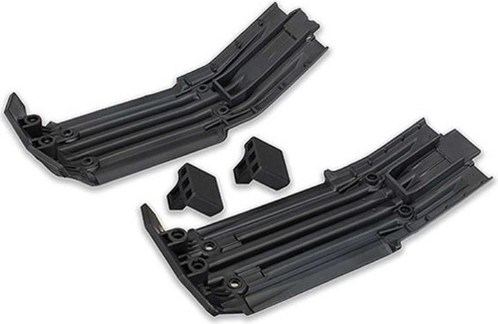 Actual product image Traxxas Skidplate, front 1, rear 1 Rubber impact absorber 2