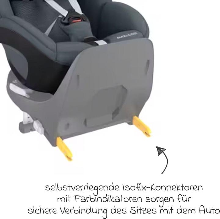 Produktbild Maxi-Cosi Reboarder Reboarder-Kindersitz Pearl 360 drehbar ab (Reboarder, ECE R129/i-Size Norm)