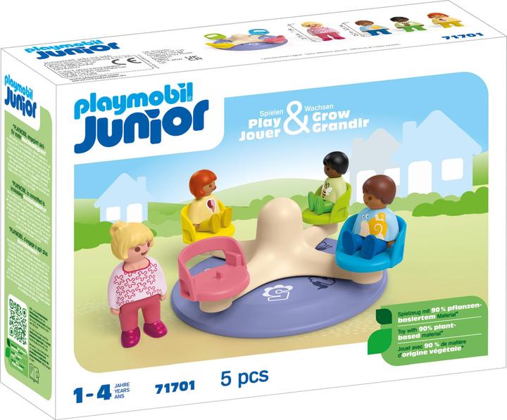 Immagine prodotto Playmobil 71701 Playm. 1.2.3: Giostra dei numeri (71701, Playmobil 1.2.3)
