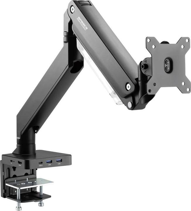 Produktbild SpeaKa Professional SP-MM-810 1fach Monitor-Tischhalterung 43,2cm (17/ ) - 88,9cm (35/ ) Integriert (Tisch, 35")