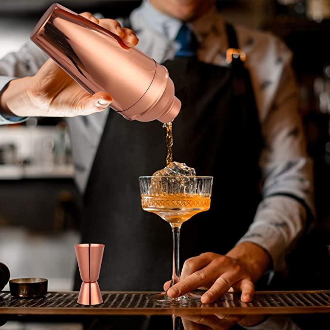 Immagine prodotto Esmée Kit shaker per cocktail in acciaio inox (Set da cocktail)