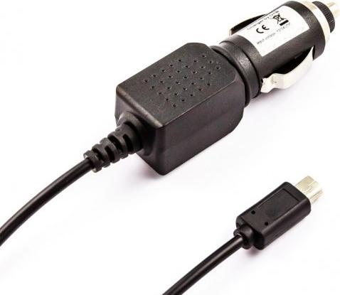 Produktbild AccuCell Kfz-Ladegerät, Autoladegerät für Smartphones, PDAs mit Mini-USB, 1000mA