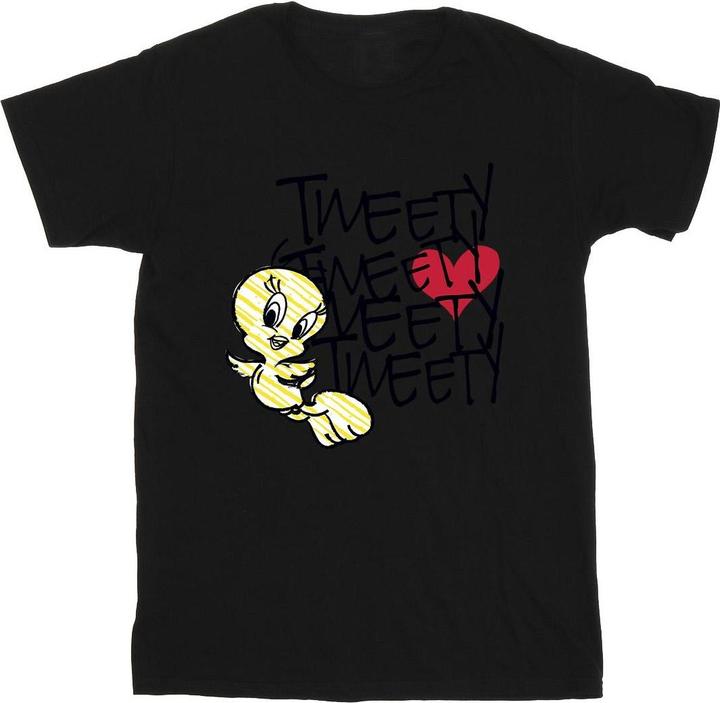 Immagine prodotto Looney Tunes Tweety Love Heart Maglietta Uomo (XL)