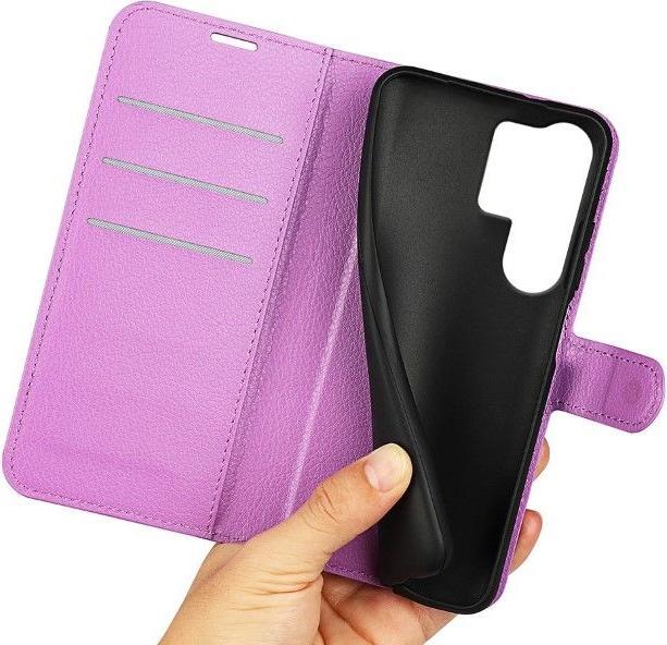 Actual product image MU Classic Litchi Leder Bookcover Series (Samsung Galaxy S25 Ultra)