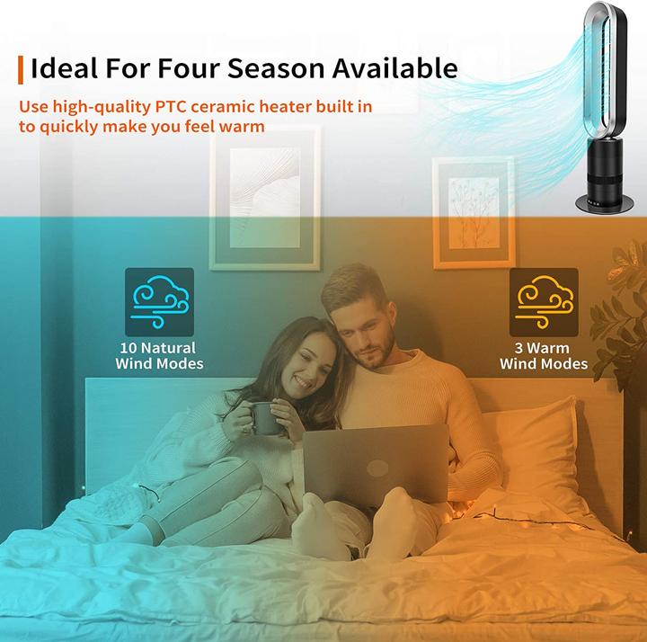 Produktbild Simple Deluxe Turmventilator 32-inch, Schwarz
