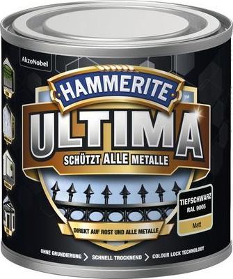 Actual product image Hammerite Metal protective lacquer ULTIMA matt (250 ml, Deep black)