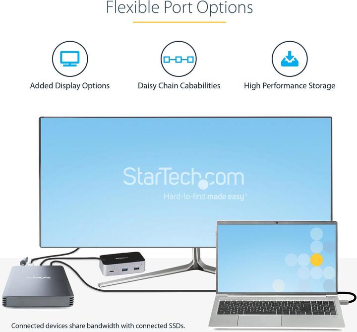 Immagine prodotto StarTech .com 4 baie Thunderbolt 3&trade, armadio NVMe (M.2 2280)