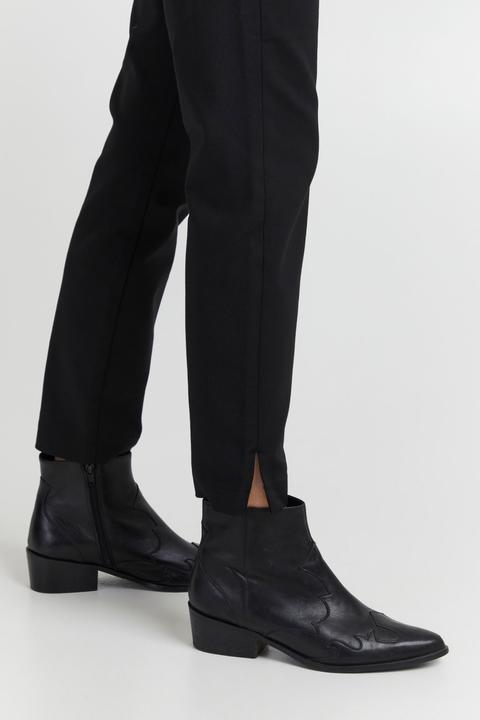 Actual product image Pulz Jeans Pulz - PZBINDY HW Pant - Trousers - 50206891 (42)